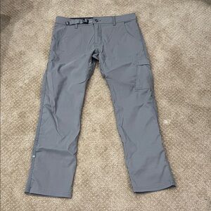 Prana Men's Olive/Gray Cargo Pants